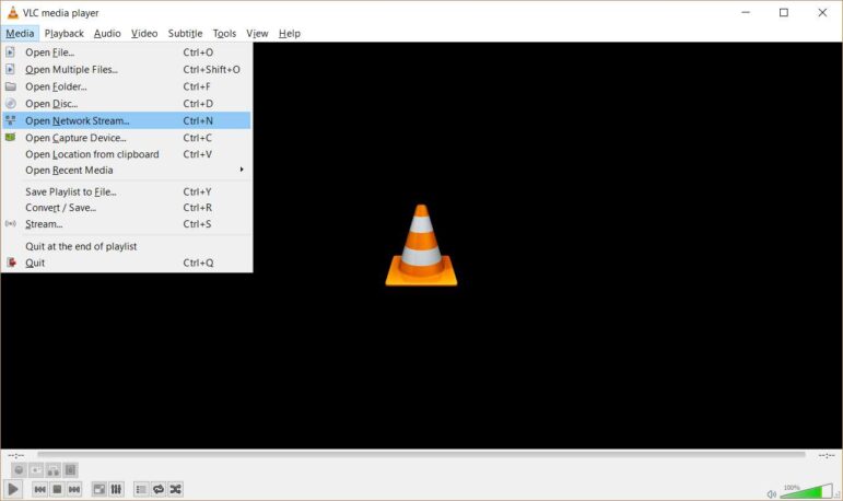 Как с помощью vlc media player вывести изображение на телевизор