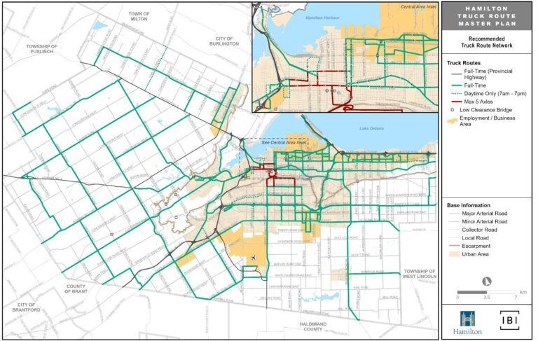 City of Hamilton Releases Proposed Truck Routes – TPR Hamilton ...