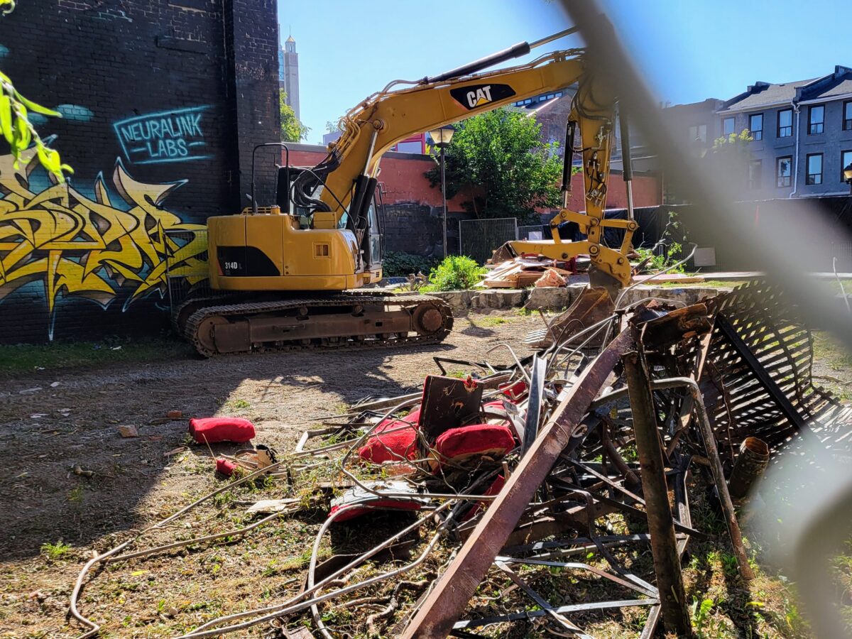 UPDATE: Tivoli Demolition Resumes, With Proper Permits in Place