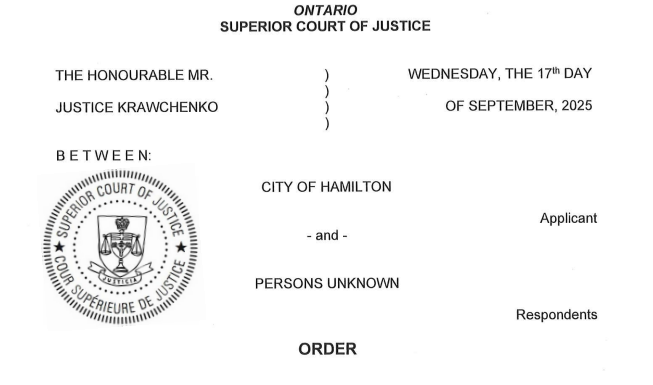 Hamilton Gets Injunction Against Parties in Advance of McMaster Homecoming