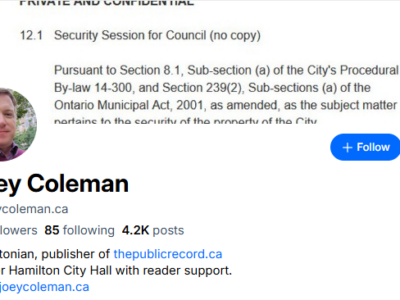 Joey’s Liveposts Replay: Hamilton Public Library Board of Directors on February 18, 2026