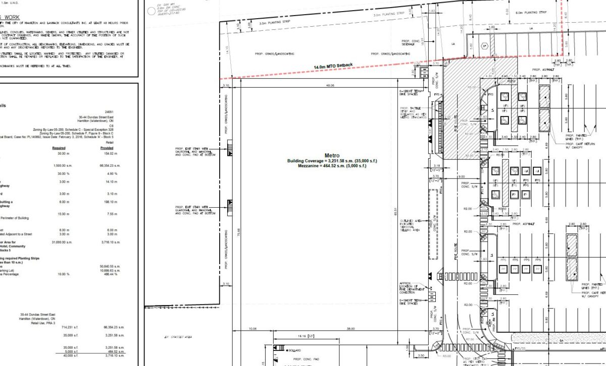 Planning BRIEF: Metro Planning New Grocery Store in Waterdown
