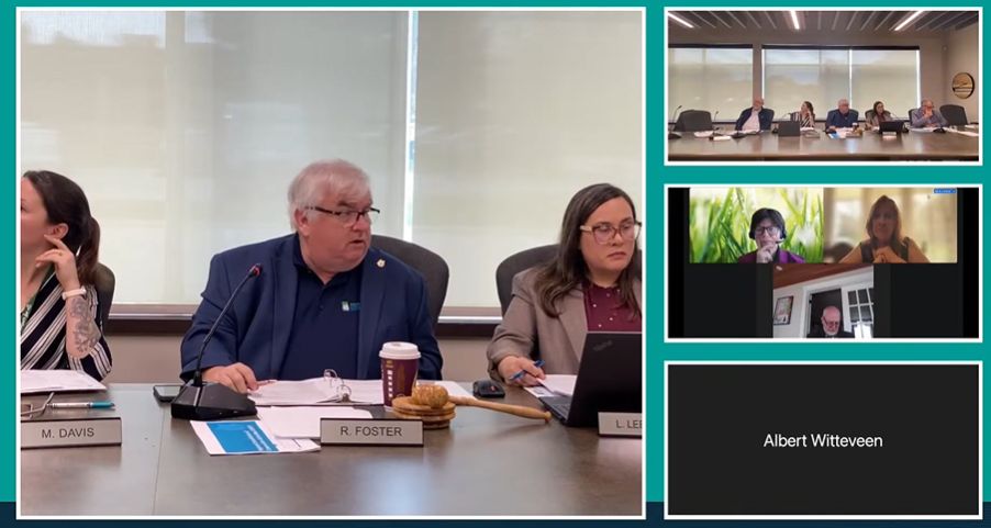 Niagara Region Councillor Albert Witteveen Attended Meeting While Driving