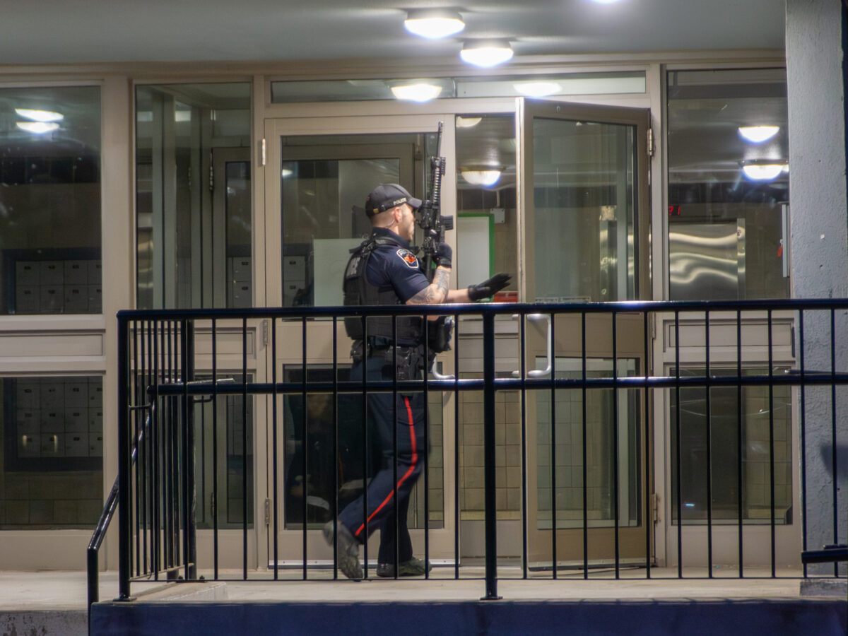 Follow-up: Hamilton Police Sunday Night Response to 151 Queen Street North
