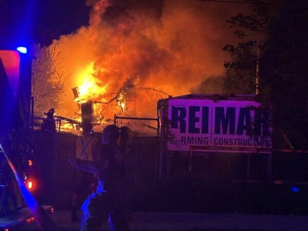 Fire Erupts at 32-36 Tiffany Street, One Day After City Issues Cleanup Orders