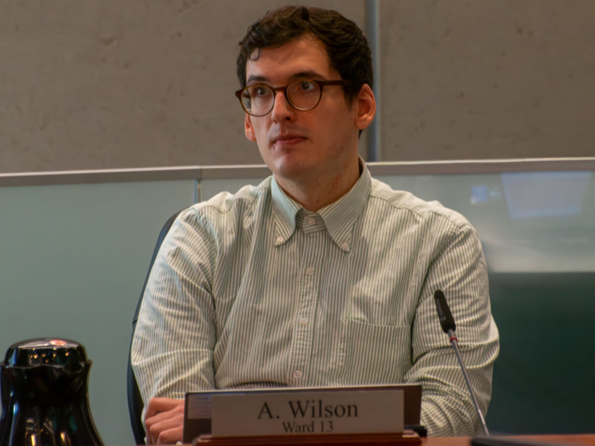 Alex Wilson Won’t Seek Re-election in October