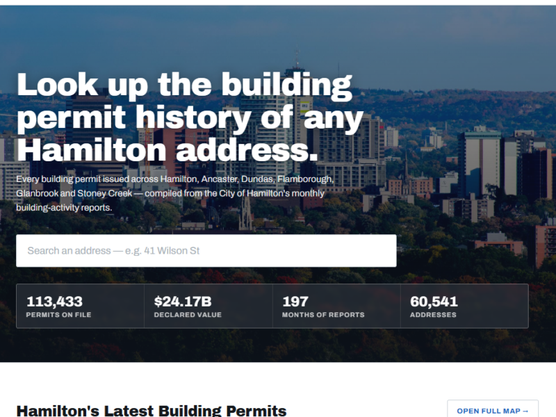 OpinionEditor’s Note: The Launch of TPR Open Data – First Project is the Building Permits Database